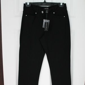 NWT- White House Black Market Slim Leg Black Pants